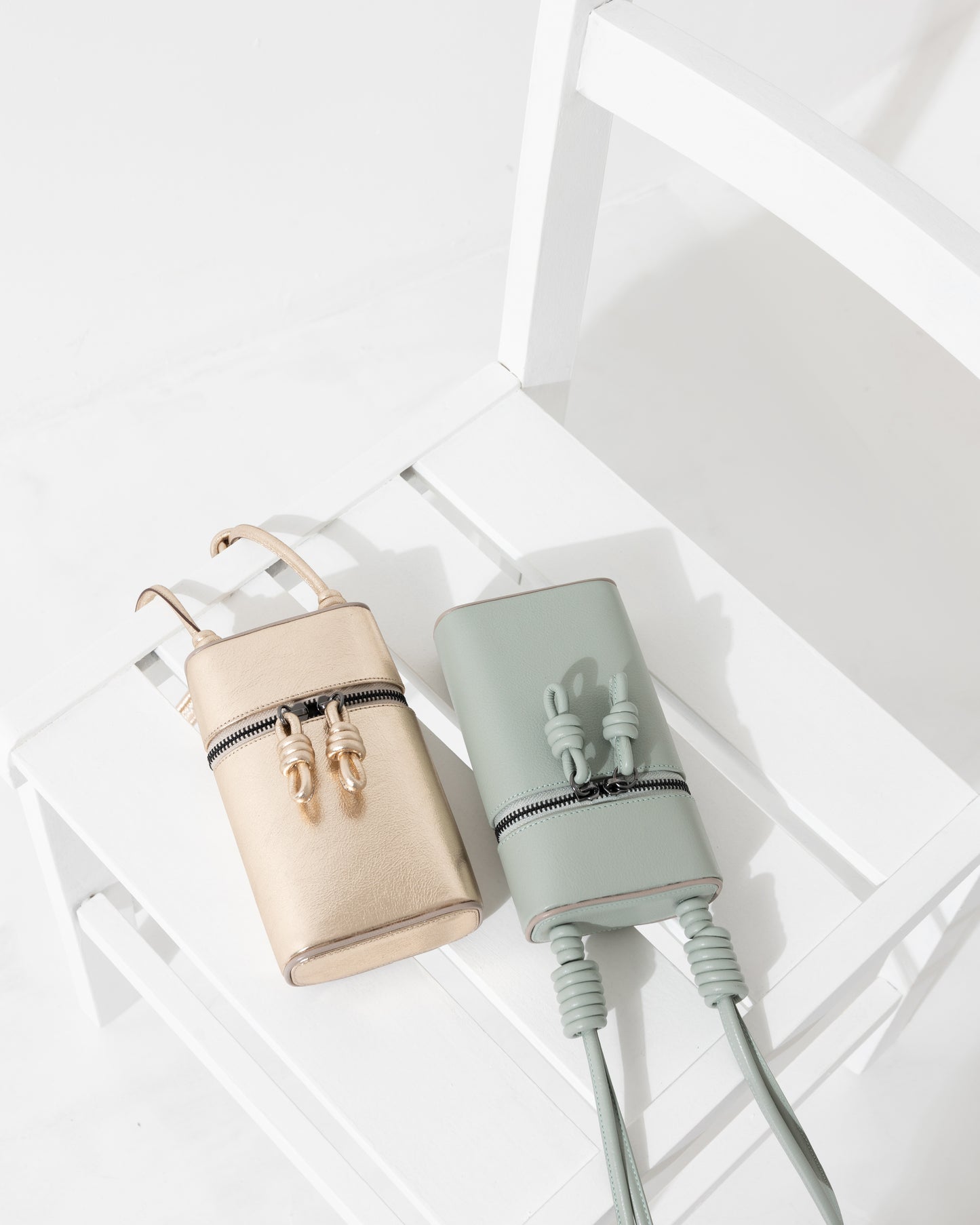 Bolsa Tiracolo Estojo Íris Lyra Verde
