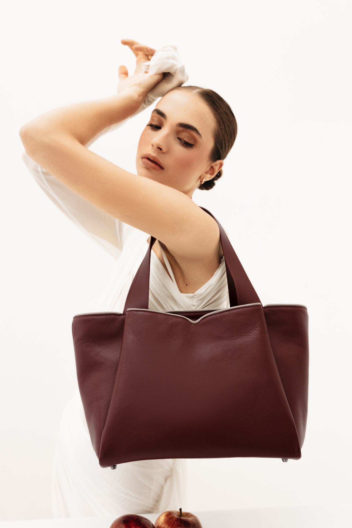 Bolsa Tote Hera Lyra Vinho