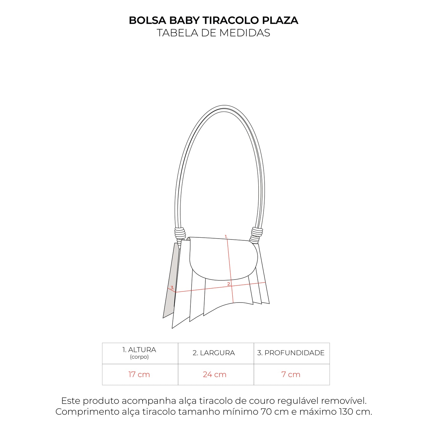 Bolsa Baby Tiracolo Plaza Bofill Rosa