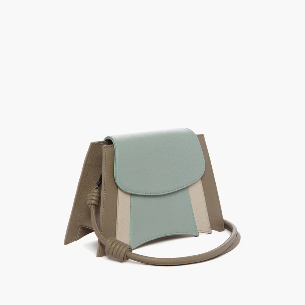 Bolsa Baby Tiracolo Plaza Bofill Marrom Claro