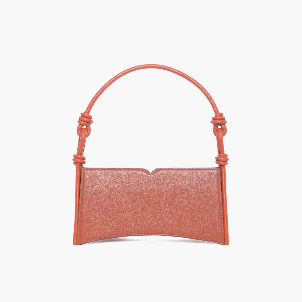 Bolsa Baguette Oro Bofill Marrom