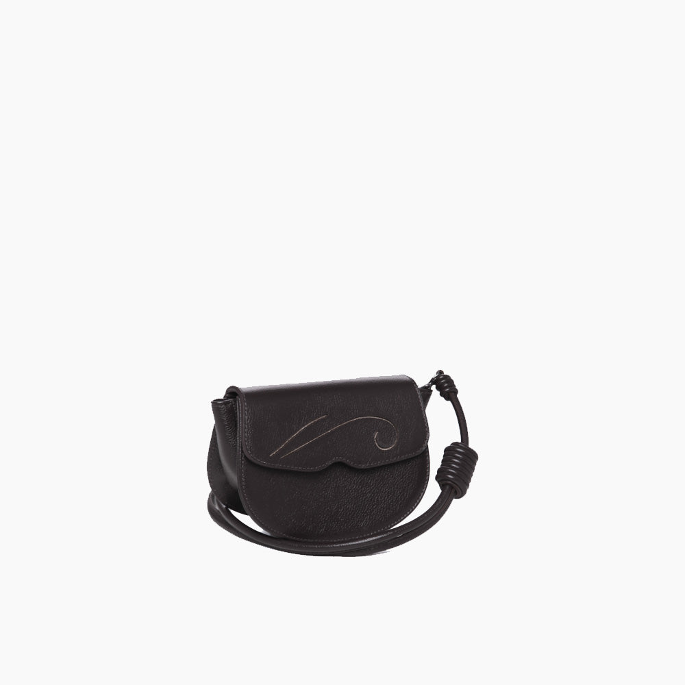 Bolsa Micro Tiracolo Iris Botanik Café