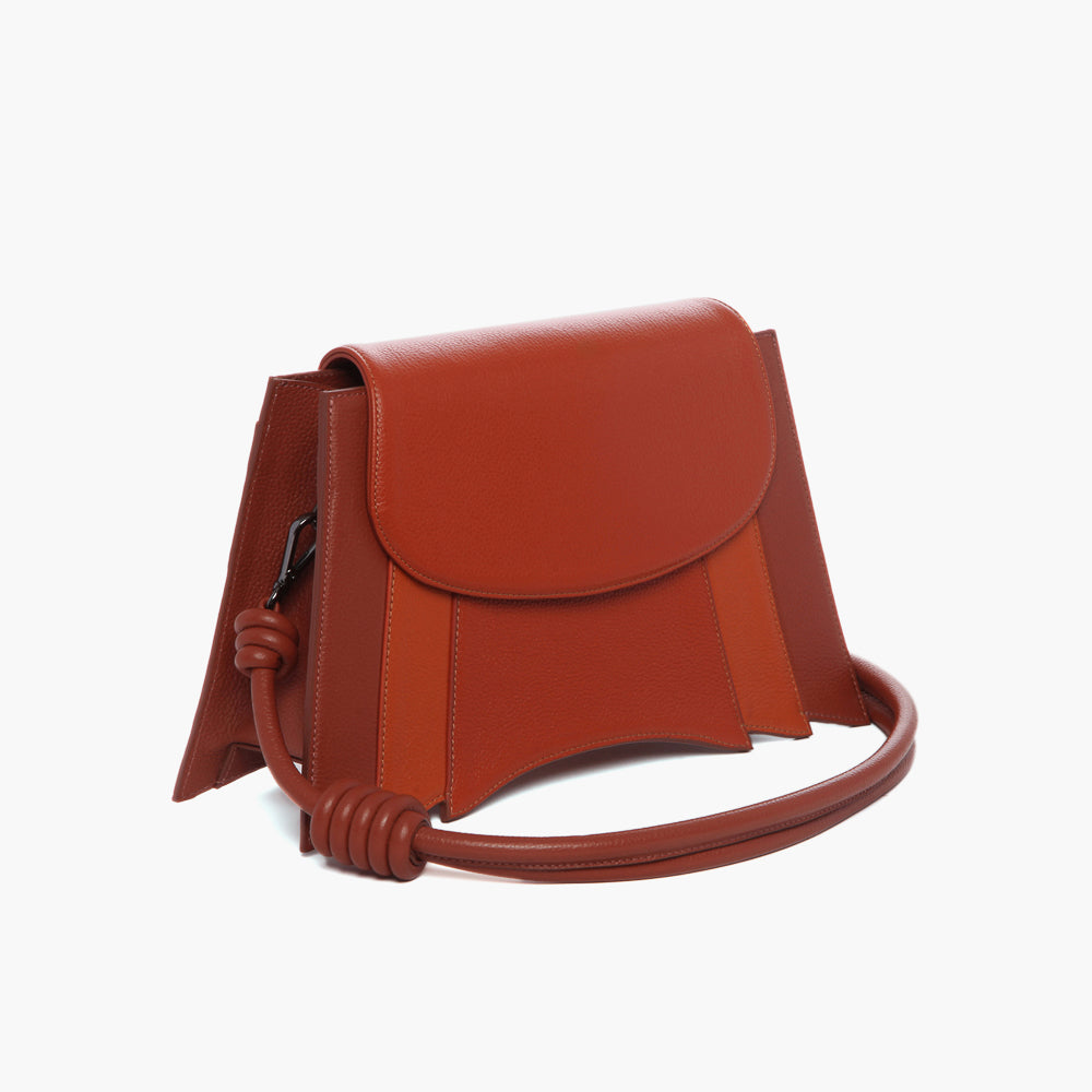 Bolsa Tiracolo Plaza Bofill Marrom