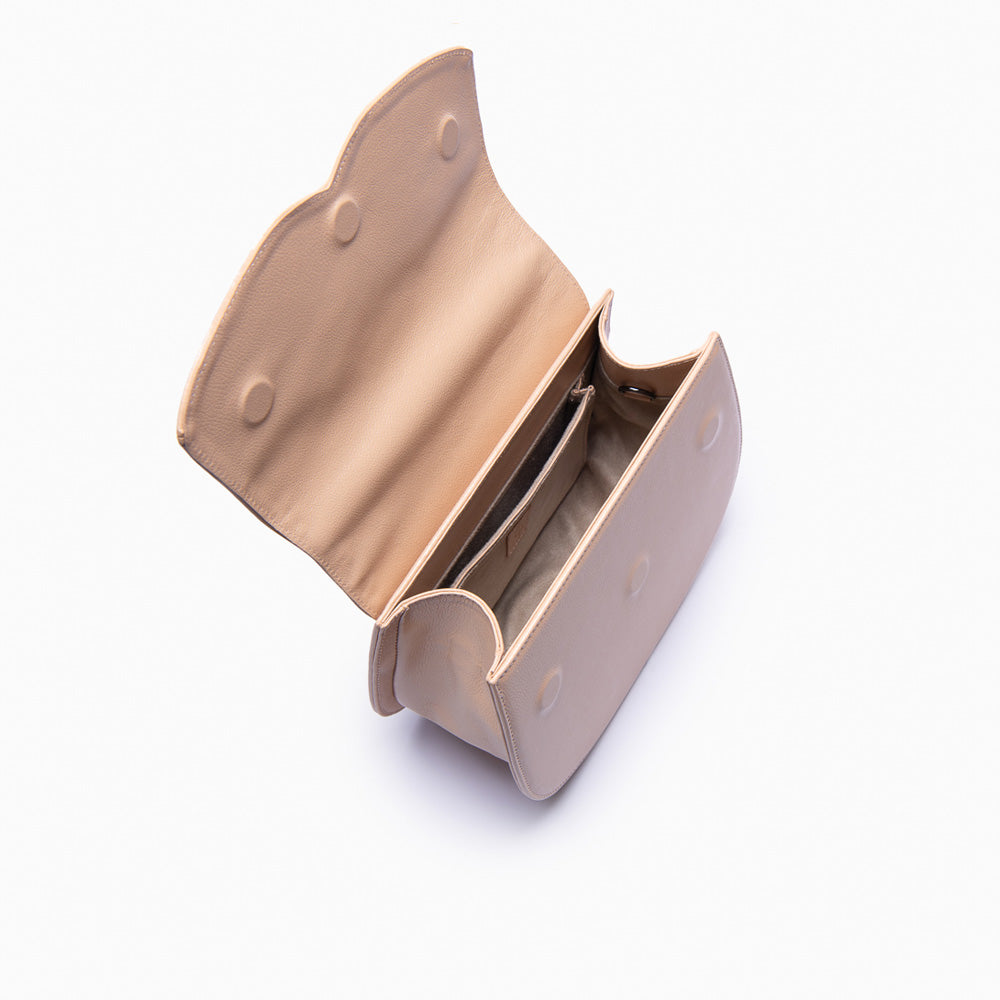 Bolsa Tiracolo Blush Nude