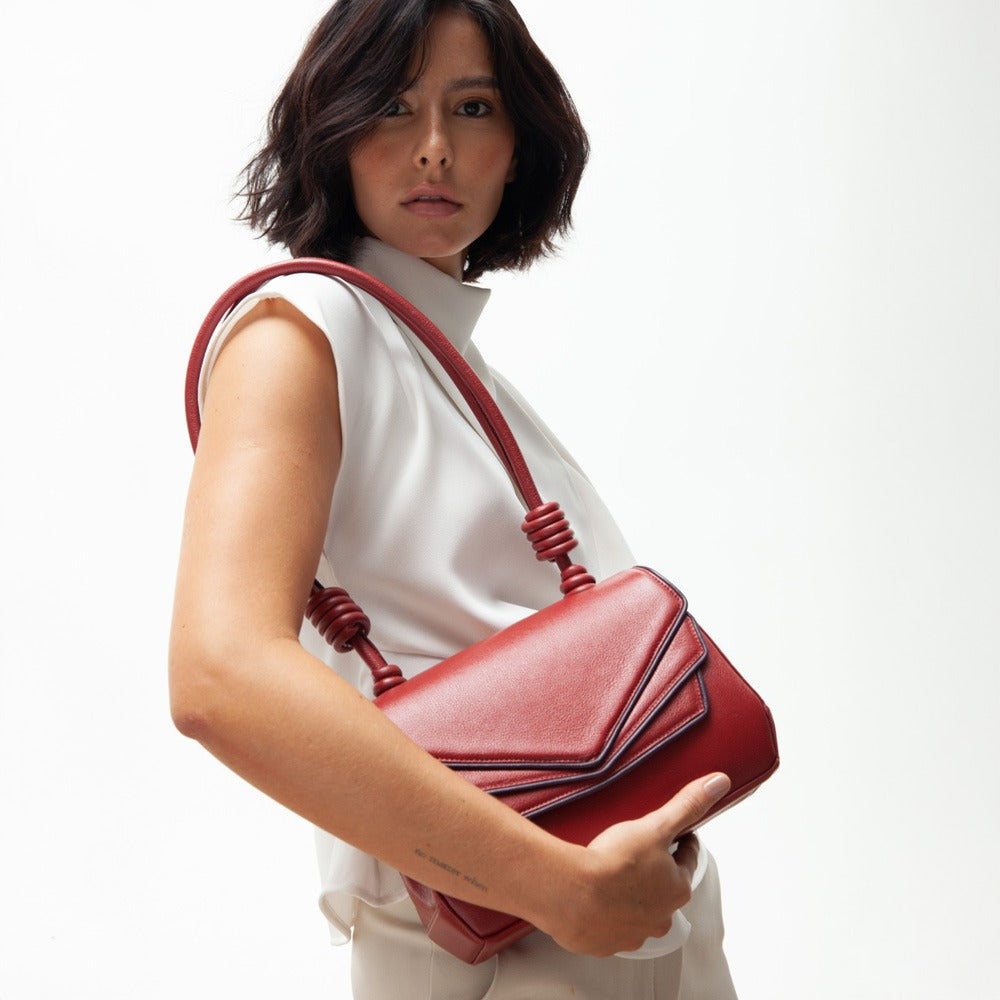 Bolsa Elemento Calatrava Vermelho