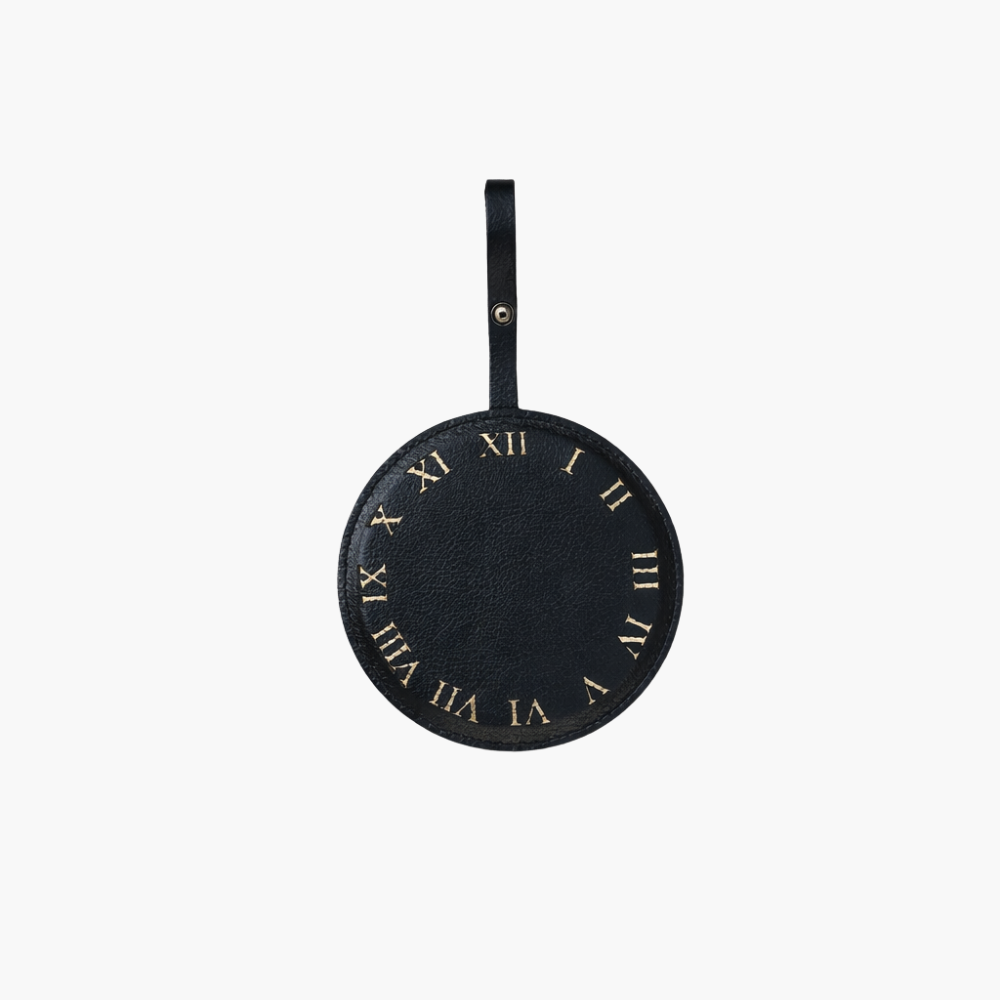 Gift Charm Espelho o Tempo Preto