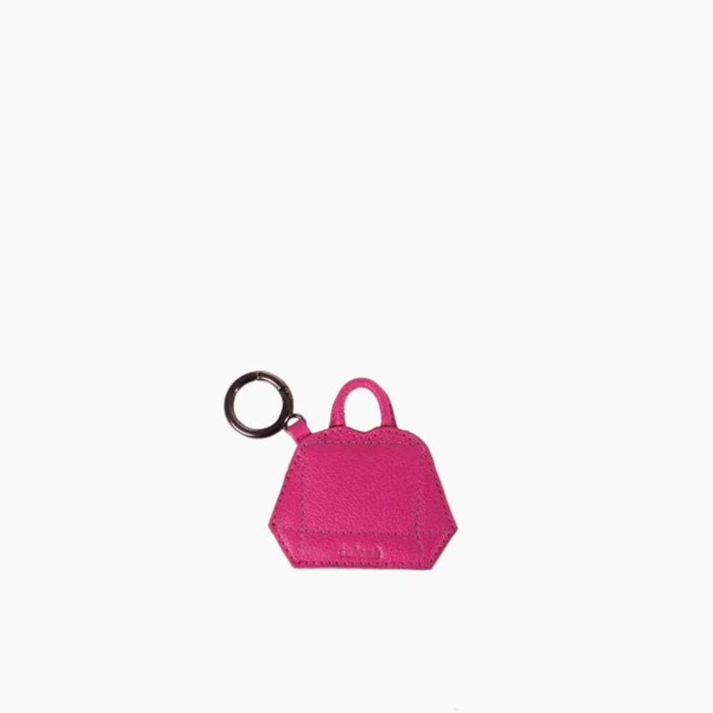 Chaveiro Charm Colecionável Diamante Rosa Pink Lady