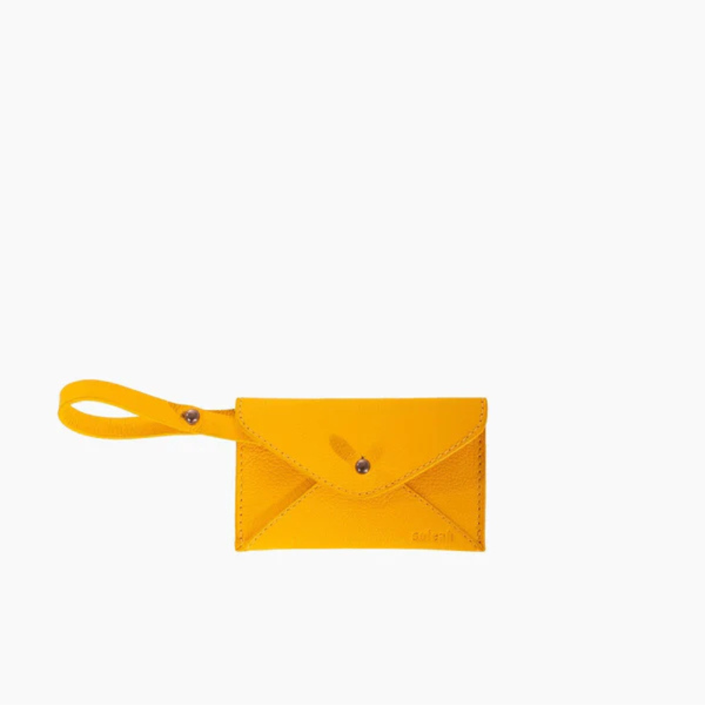 Chaveiro Charm Envelope Amarelo Paradise