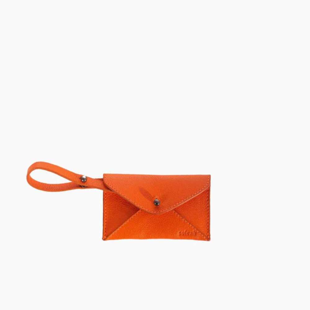 Chaveiro Charm Envelope Laranja Sunrise