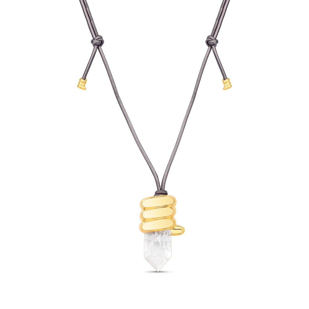 Colar Aurum Soleah + Maria Dolores Cristal