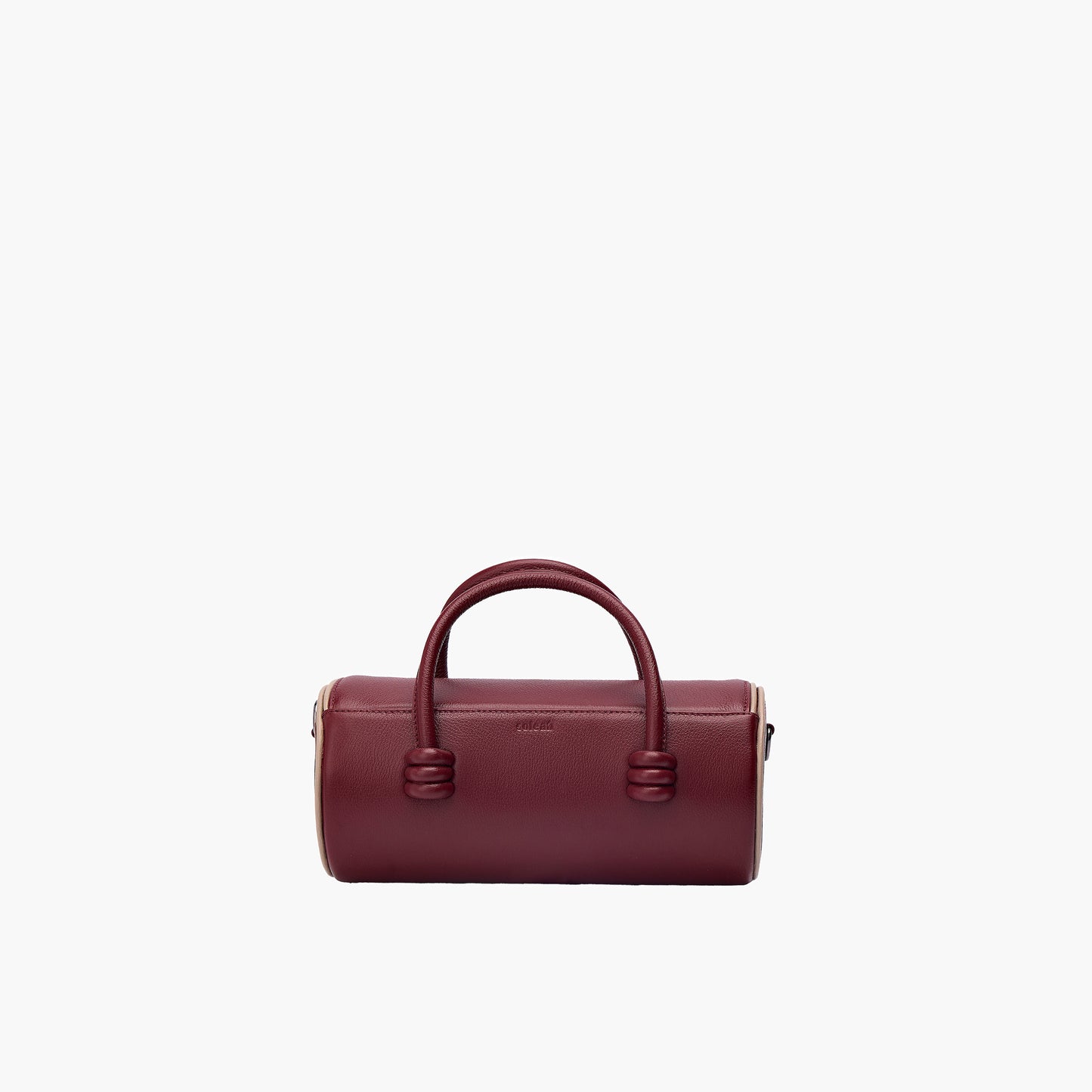 Handbag Baby Cilindro Eos Lyra Vinho