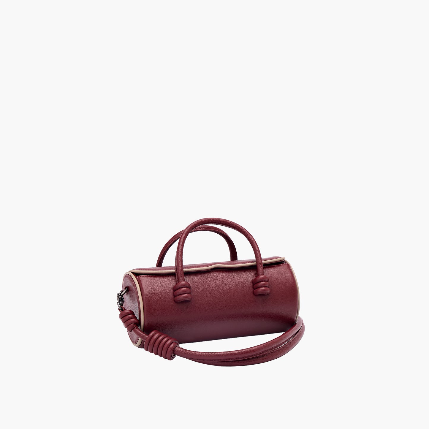 Handbag Baby Cilindro Eos Lyra Vinho