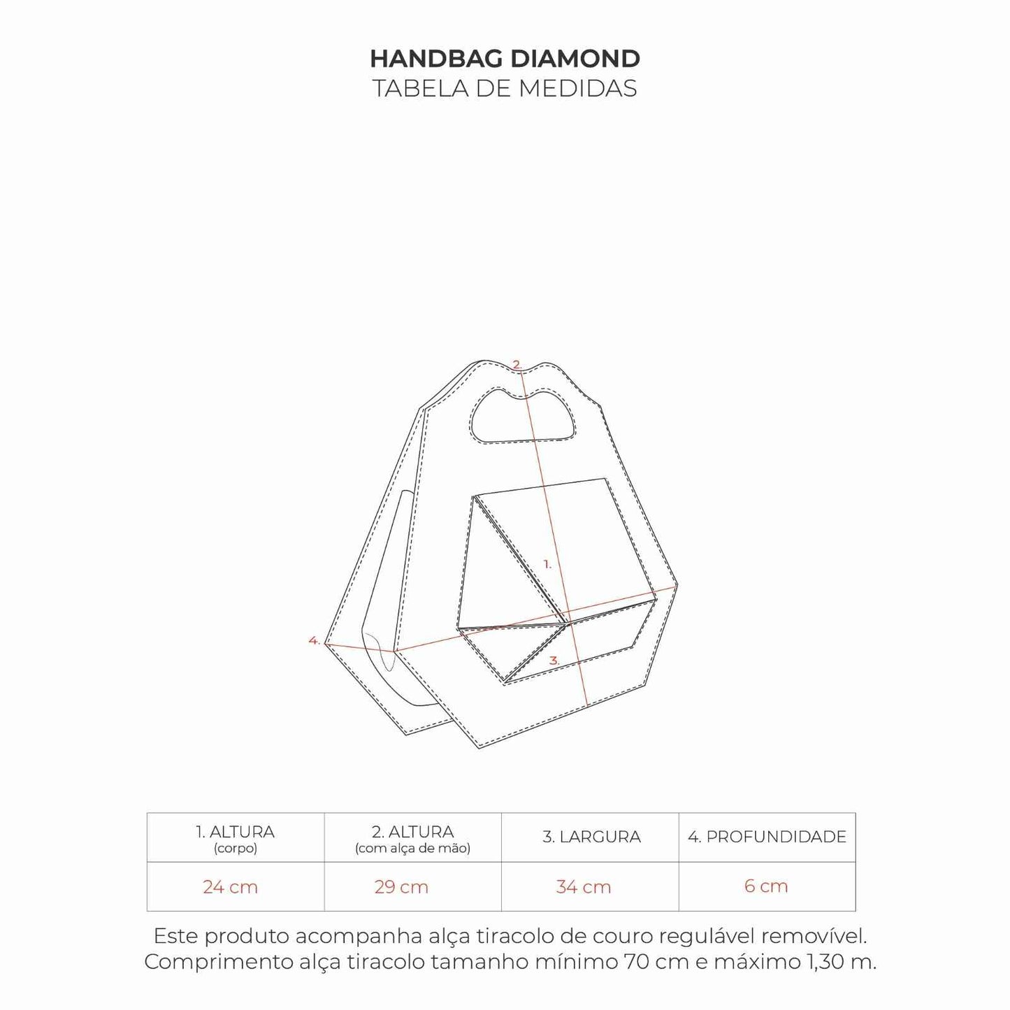 Handbag Diamond Essence Caramelo