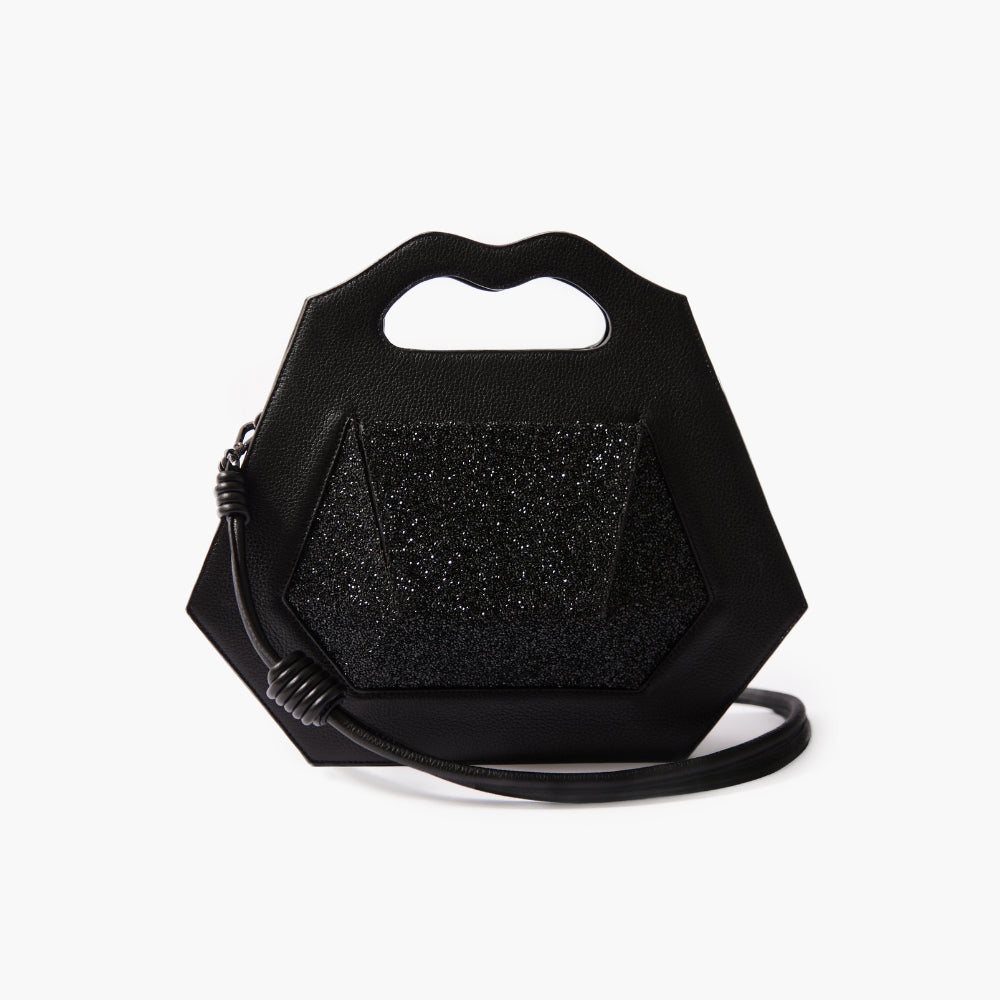 Handbag Diamond Essence Preto Shiny
