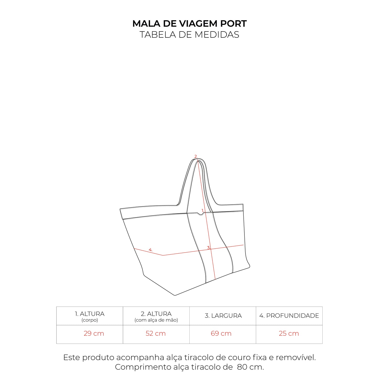Mala de Viagem Port Bofill Marrom