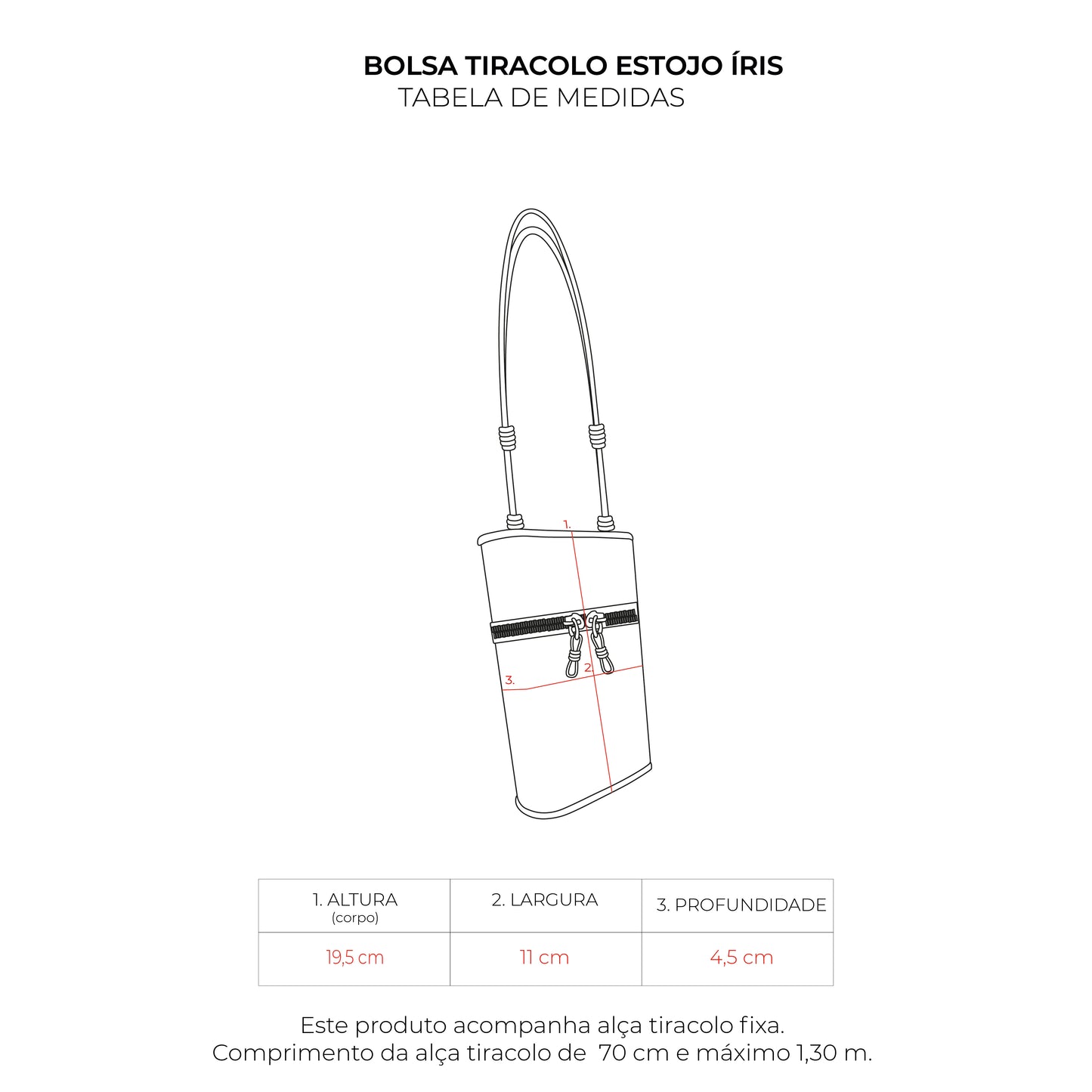Bolsa Tiracolo Estojo Íris Lyra Verde