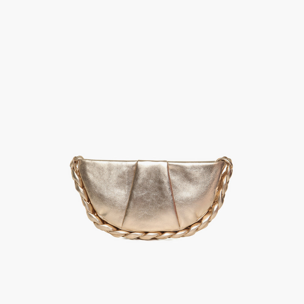 Bolsa Clutch Tiracolo Biarritz Costa Basca Ouro