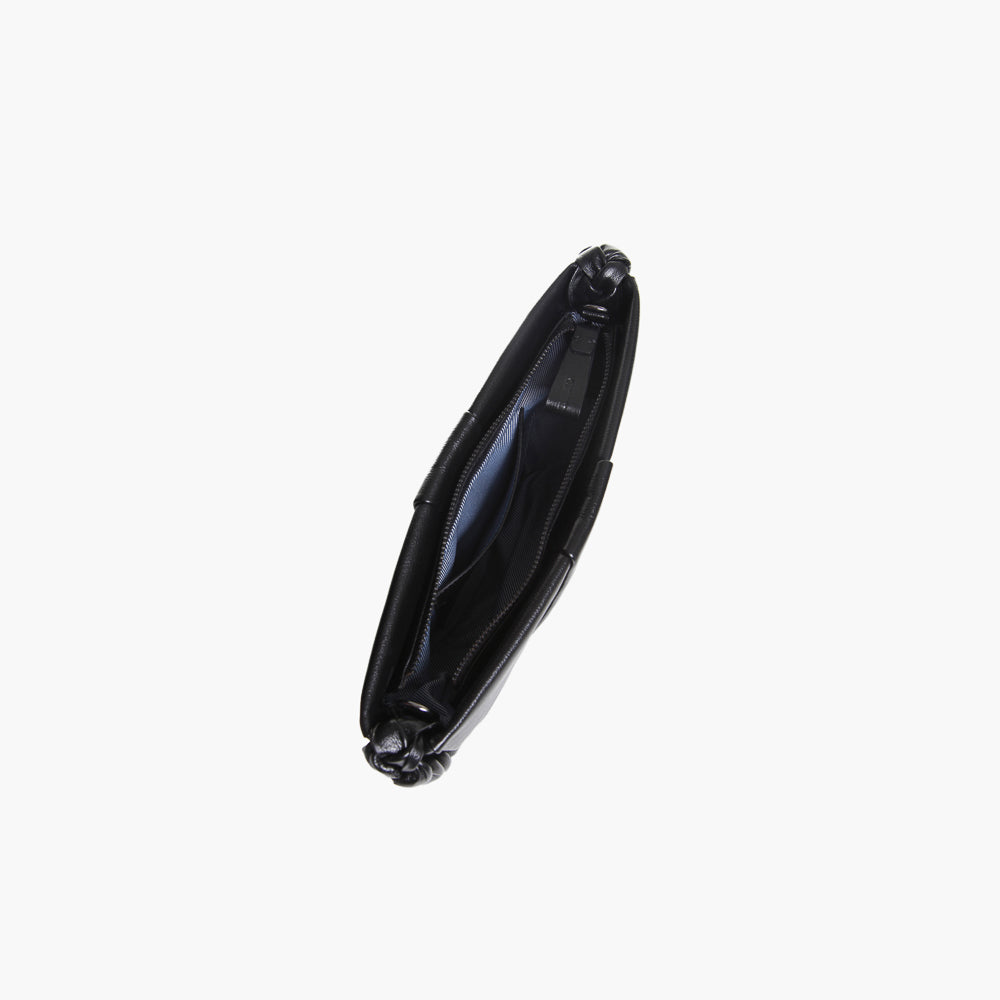 Bolsa Clutch Tiracolo Biarritz Costa Basca Preto