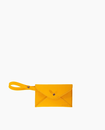 Chaveiro Charm Envelope Amarelo Paradise