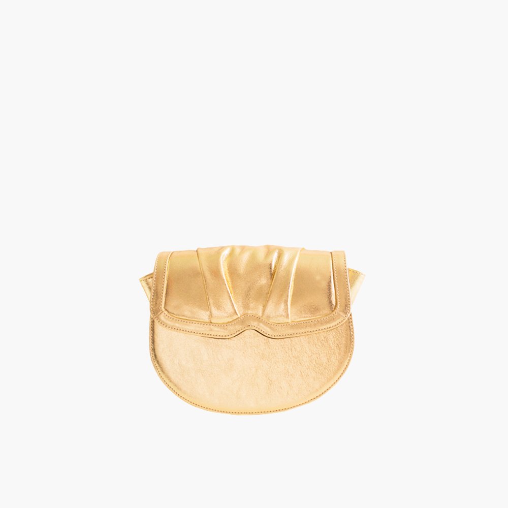 Bolsa Baby Blush Diamante Ouro