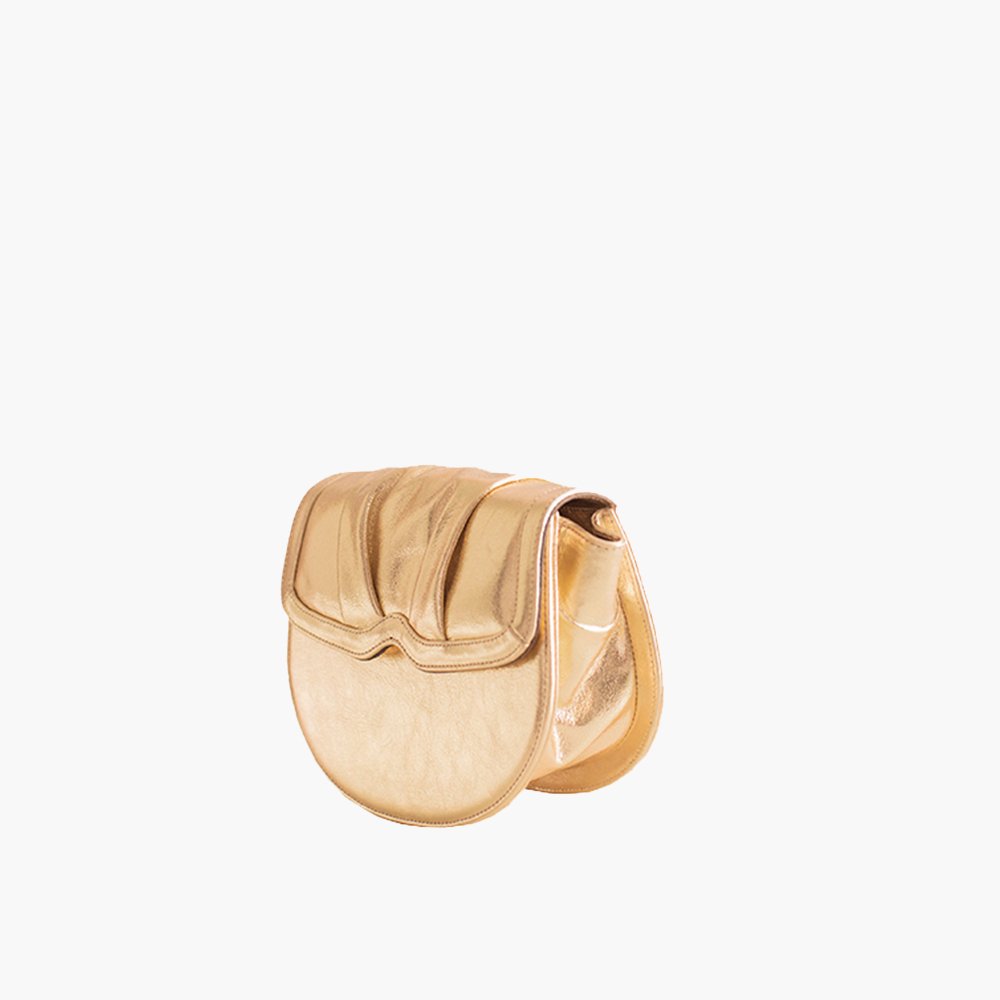 Bolsa Baby Blush Diamante Ouro