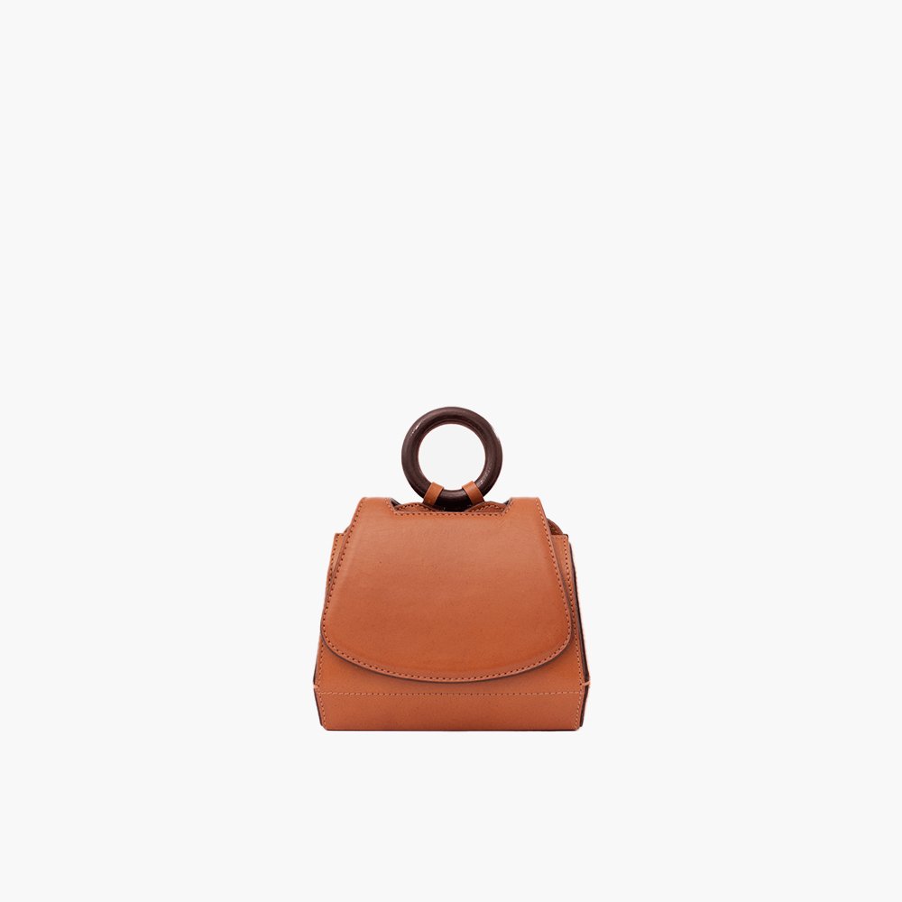 Bolsa Micro Paseo Natural Caramelo Havana