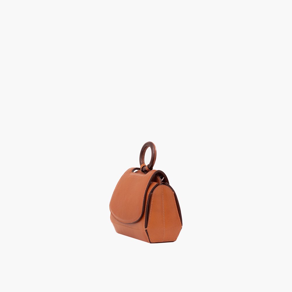 Bolsa Micro Paseo Natural Caramelo Havana