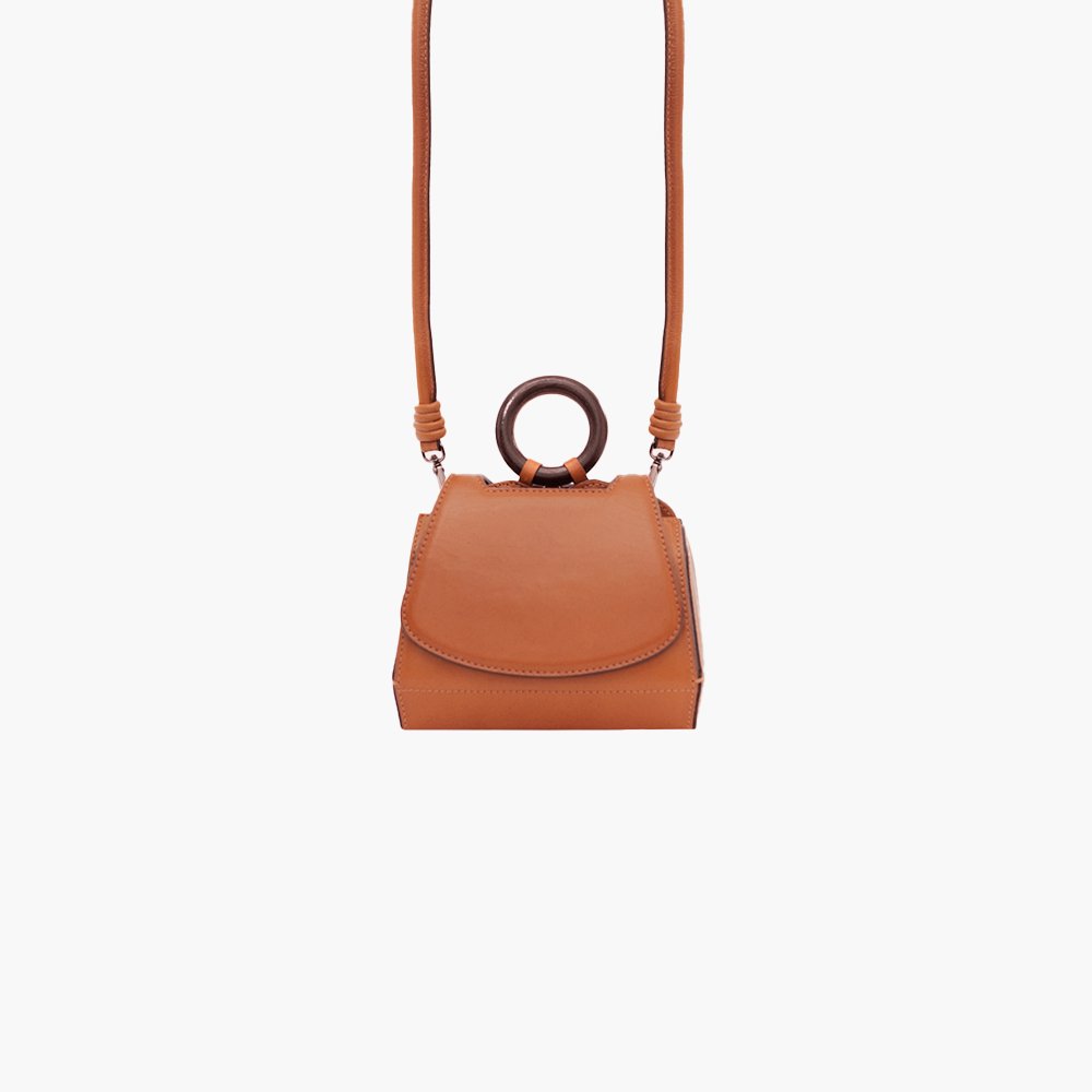 Bolsa Micro Paseo Natural Caramelo Havana
