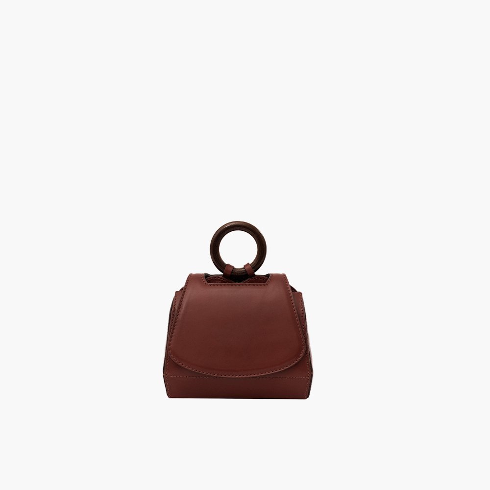 Bolsa Micro Paseo Natural Marrom Claro