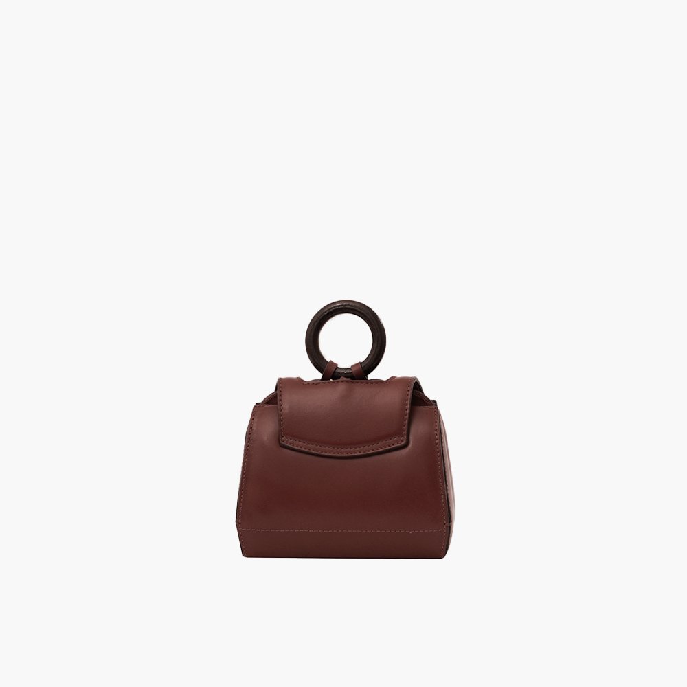 Bolsa Micro Paseo Natural Marrom Claro