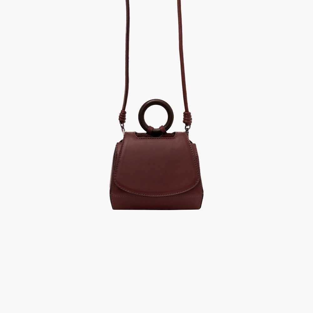 Bolsa Micro Paseo Natural Marrom Claro