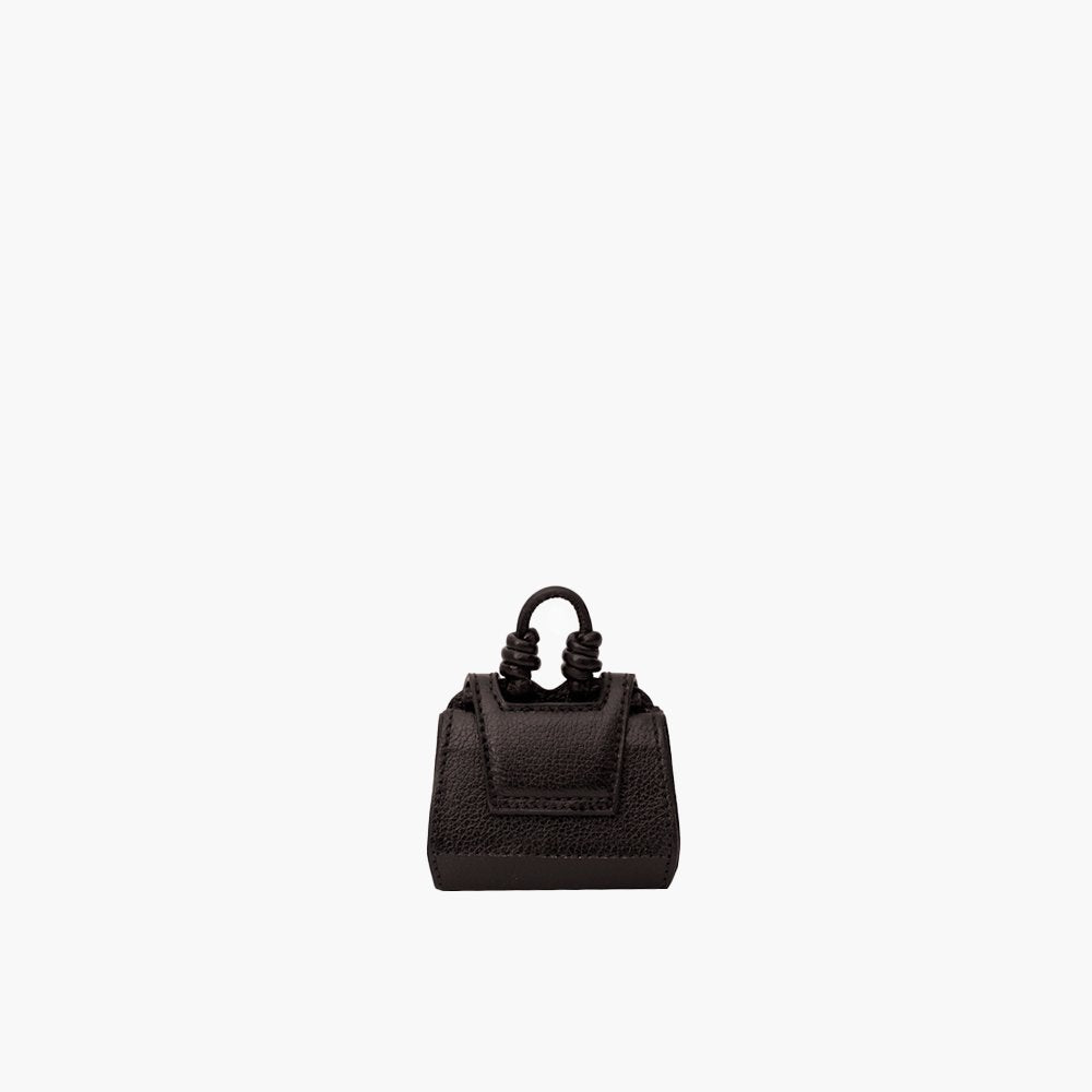 Nano Bolsa de Couro Paseo Preto