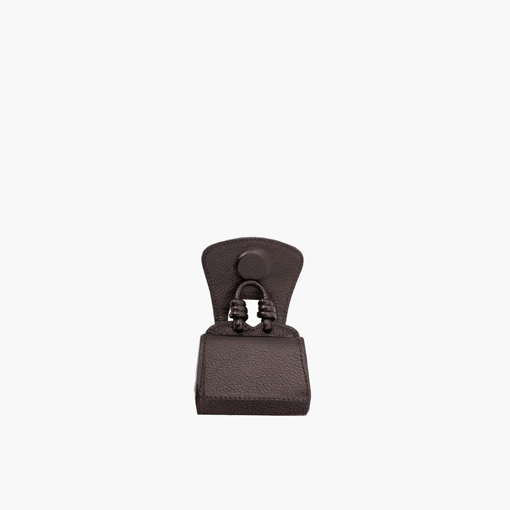 Nano Bolsa de Couro Paseo Preto