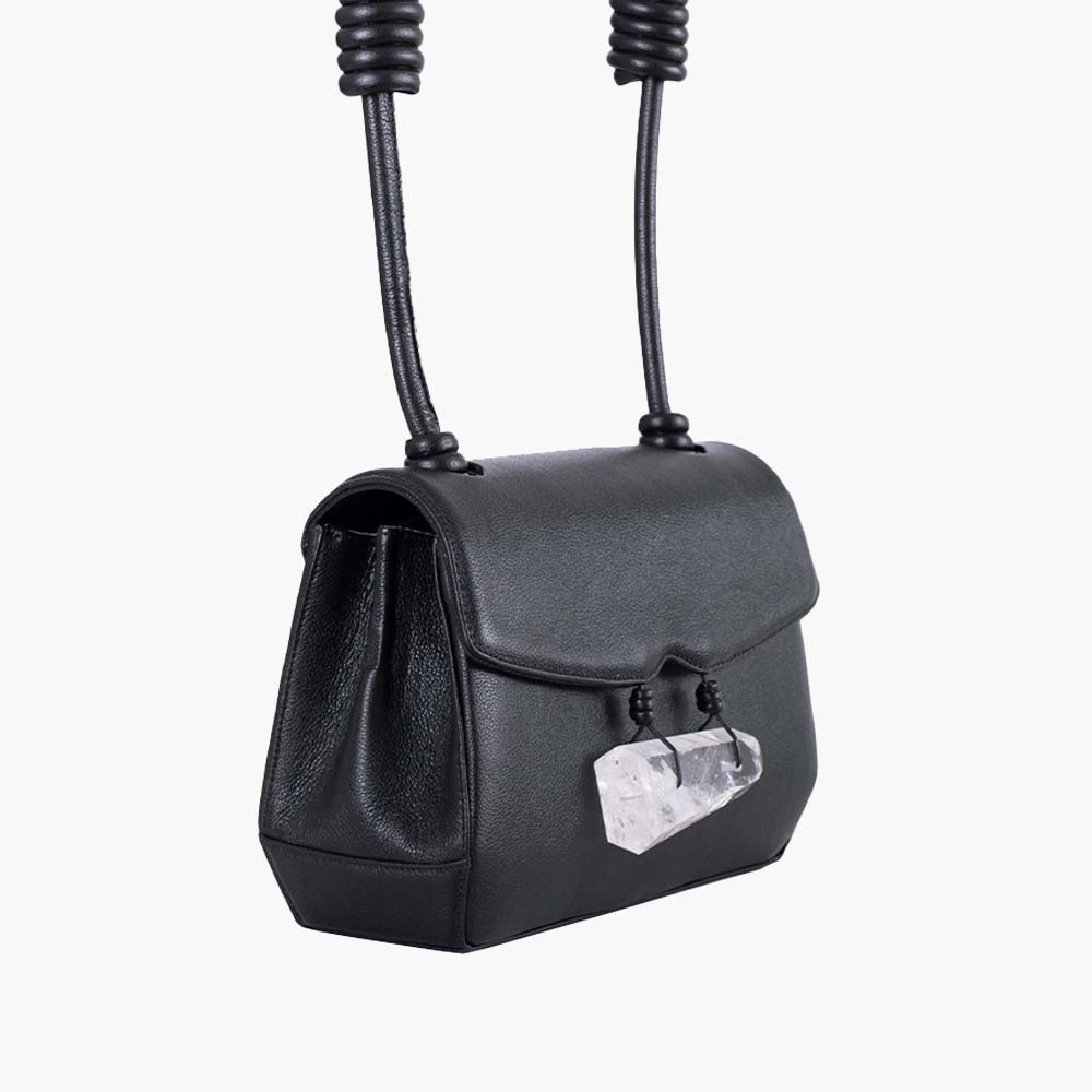 Bolsa de Couro Elemento Preto