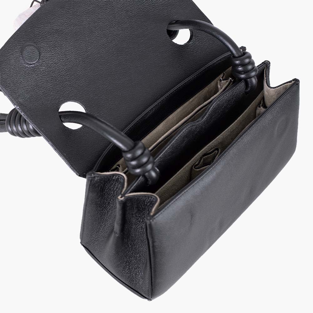 Bolsa de Couro Elemento Preto