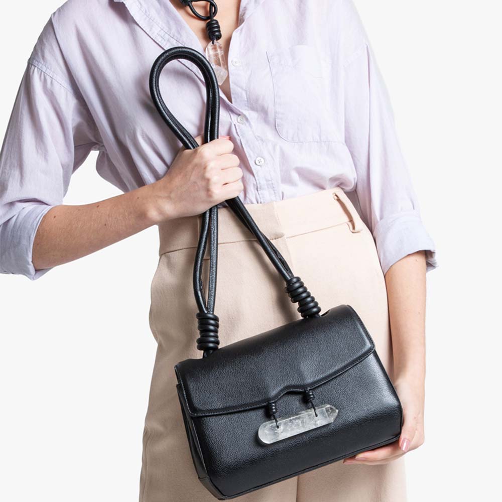 Bolsa de Couro Elemento Preto