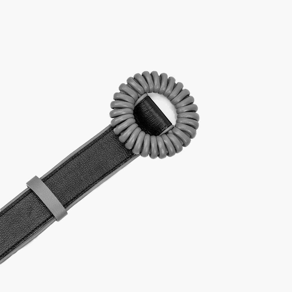 Cinto Feminino de Couro Espanha Preto