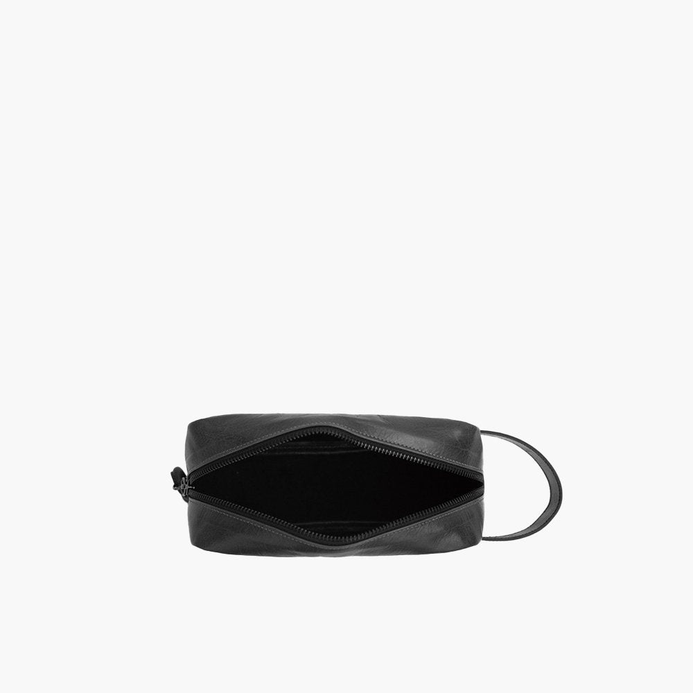 Necessaire de Couro Preto