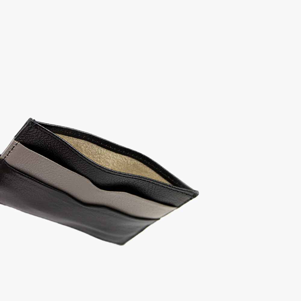 Porta Cartão de Couro Calatrava Preto