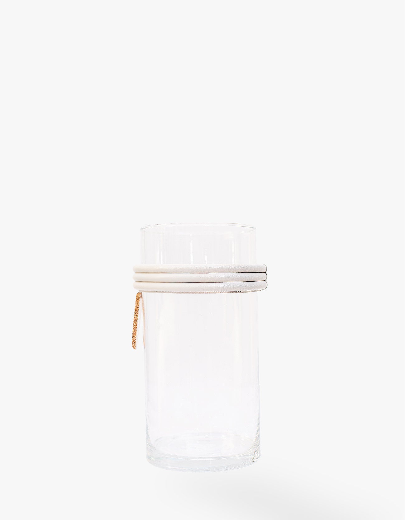VASO DE VIDRO KRYSTALLOS OFF WHITE