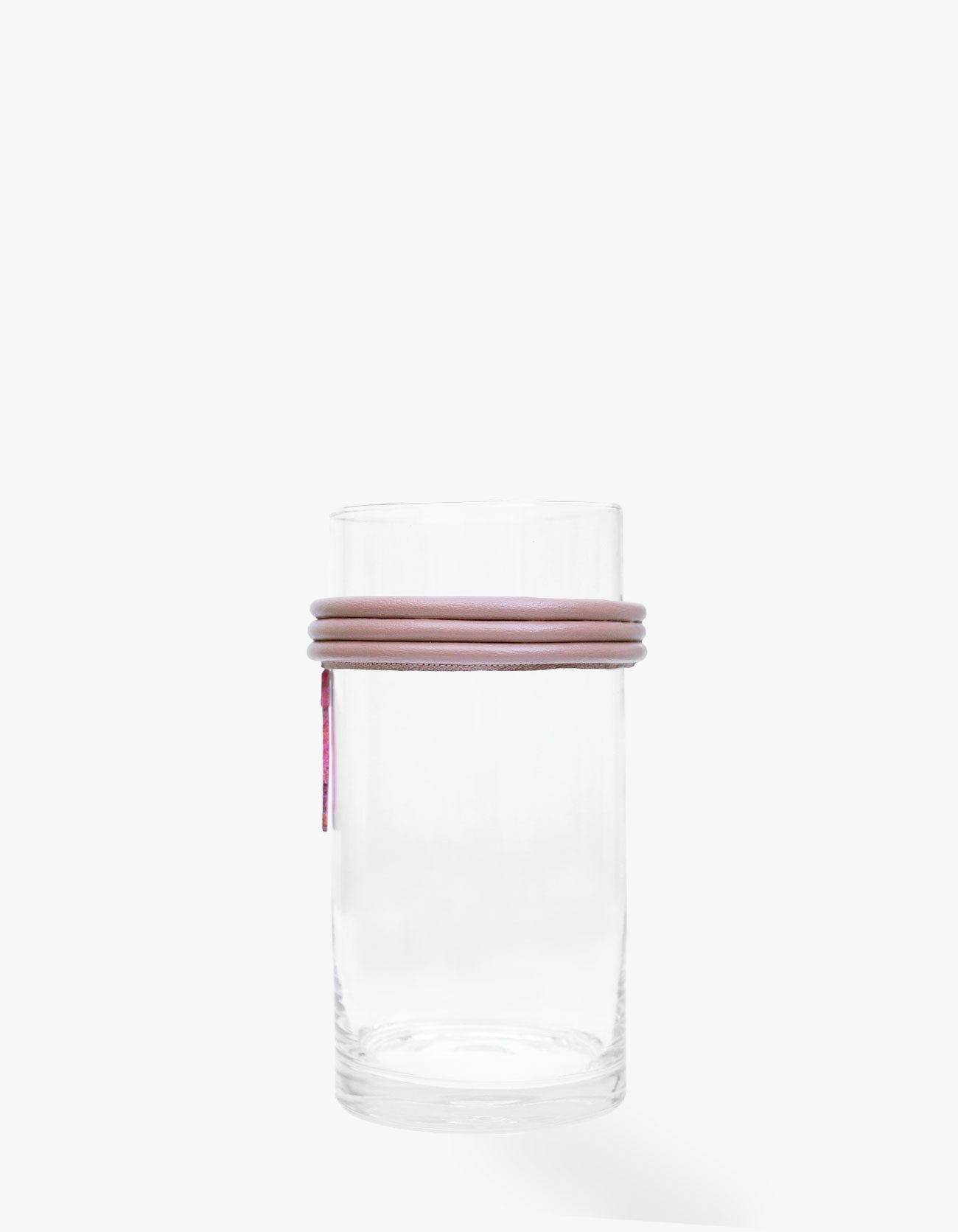 VASO DE VIDRO KRYSTALLOS ROSA