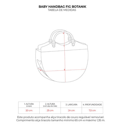 Baby Handbag Fig Botanik Rosé