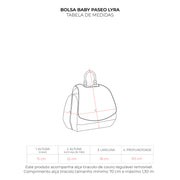 Bolsa Baby Paseo Lyra Roxo