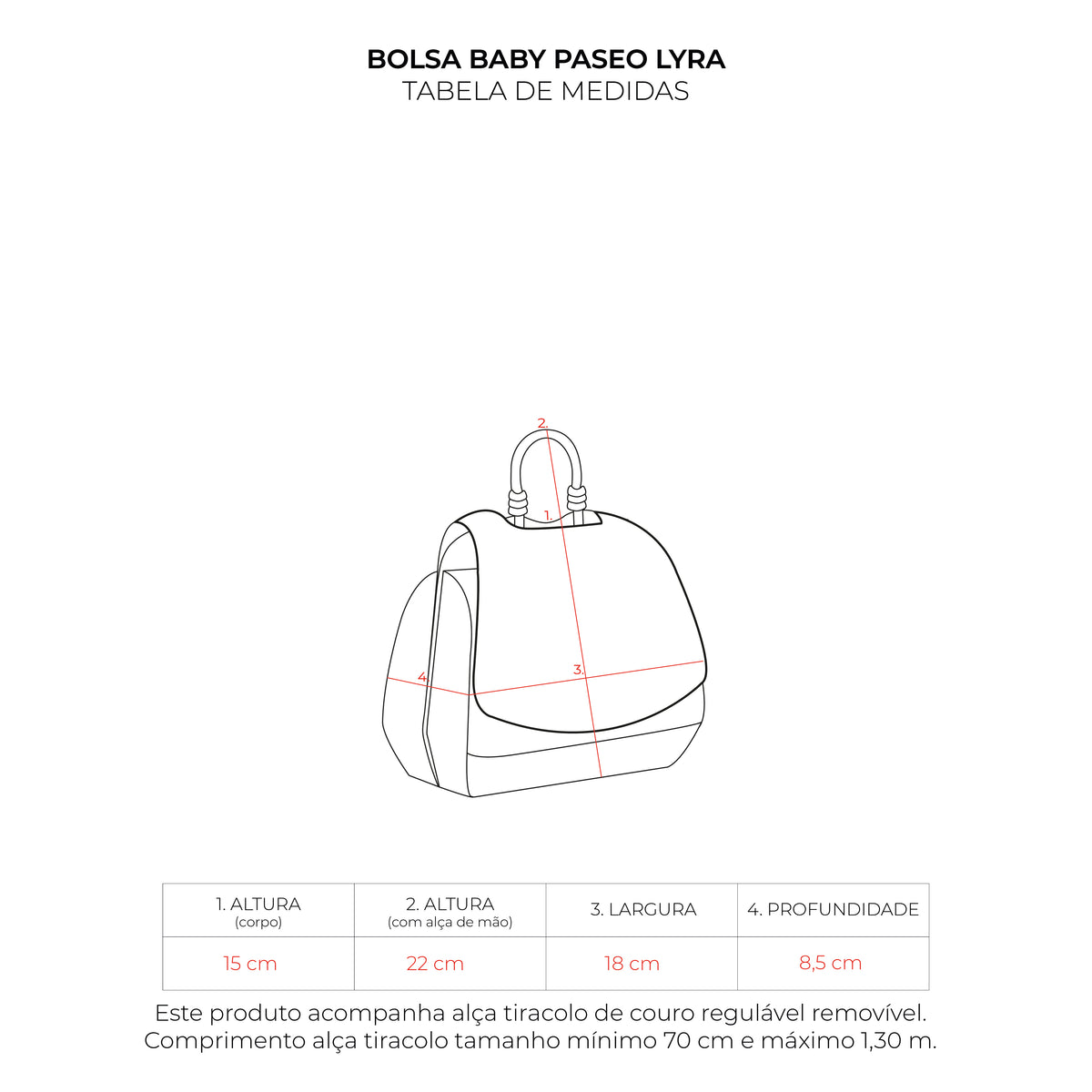 Bolsa Baby Paseo Lyra Roxo