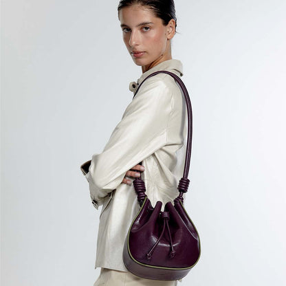 Bolsa Bucket Saint-Germain Metrópoles Roxo