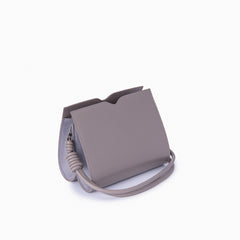 Bolsa Tiracolo Granadilla Cinza Escuro