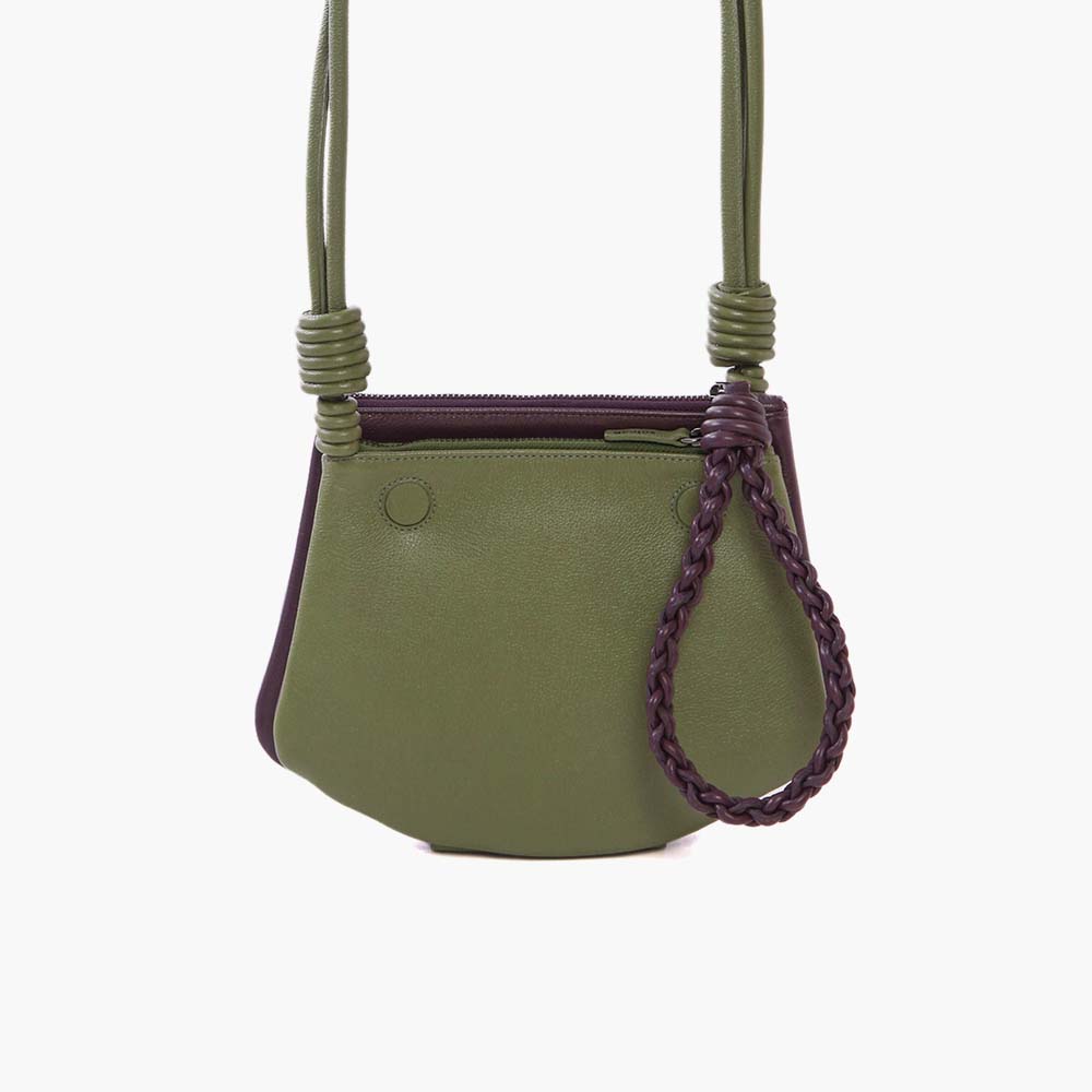 Bolsa Tiracolo Soho Metrópoles Verde Pesto