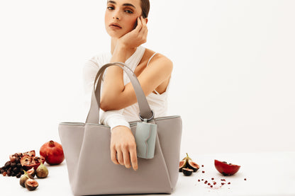 Bolsa Tote Hera Lyra Cinza