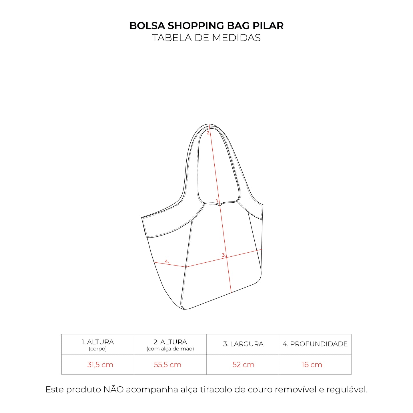 Shopping Bag Pilar Bofill Roxo