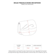 Bolsa Micro Tiracolo Iris Botanik Rosé